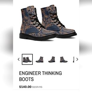 Engineer Thinking Boots